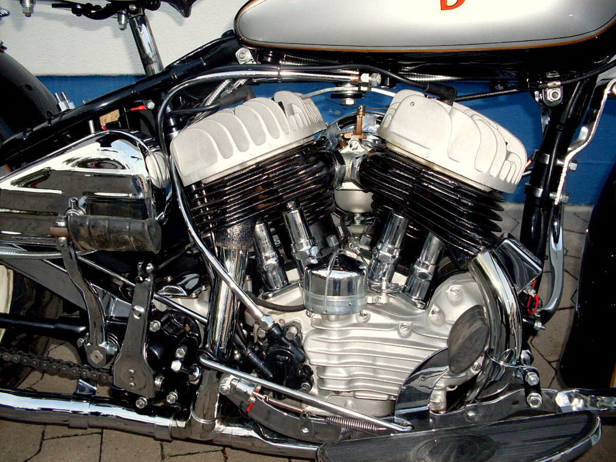 Restauration einer Harley-Davidson, BJ 1943 error_file_does_not_exist