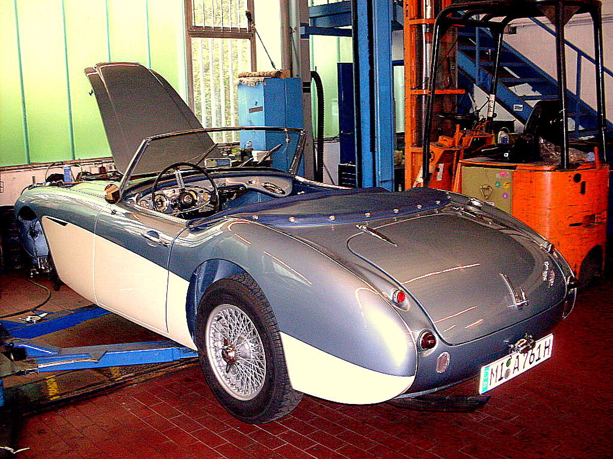 Wartungsarbeiten Austin Healey error_file_does_not_exist