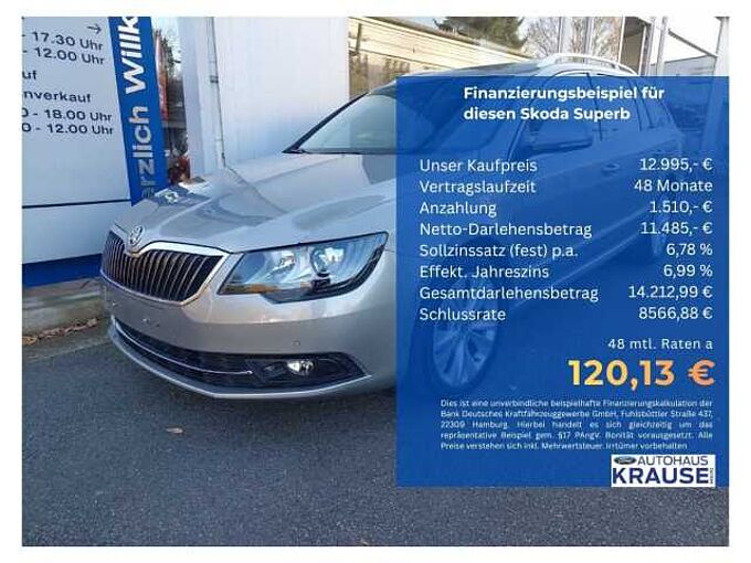 SKODA Superb 4x4 Elegance AHK NAVI