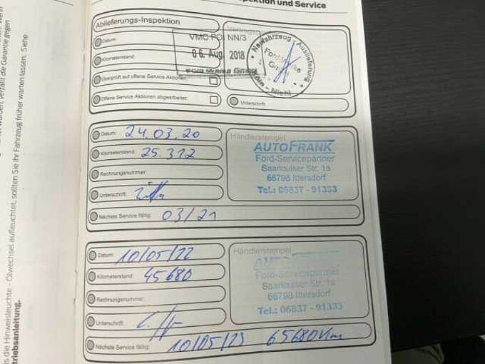 Ford EcoSport ST Line 103kw Navi