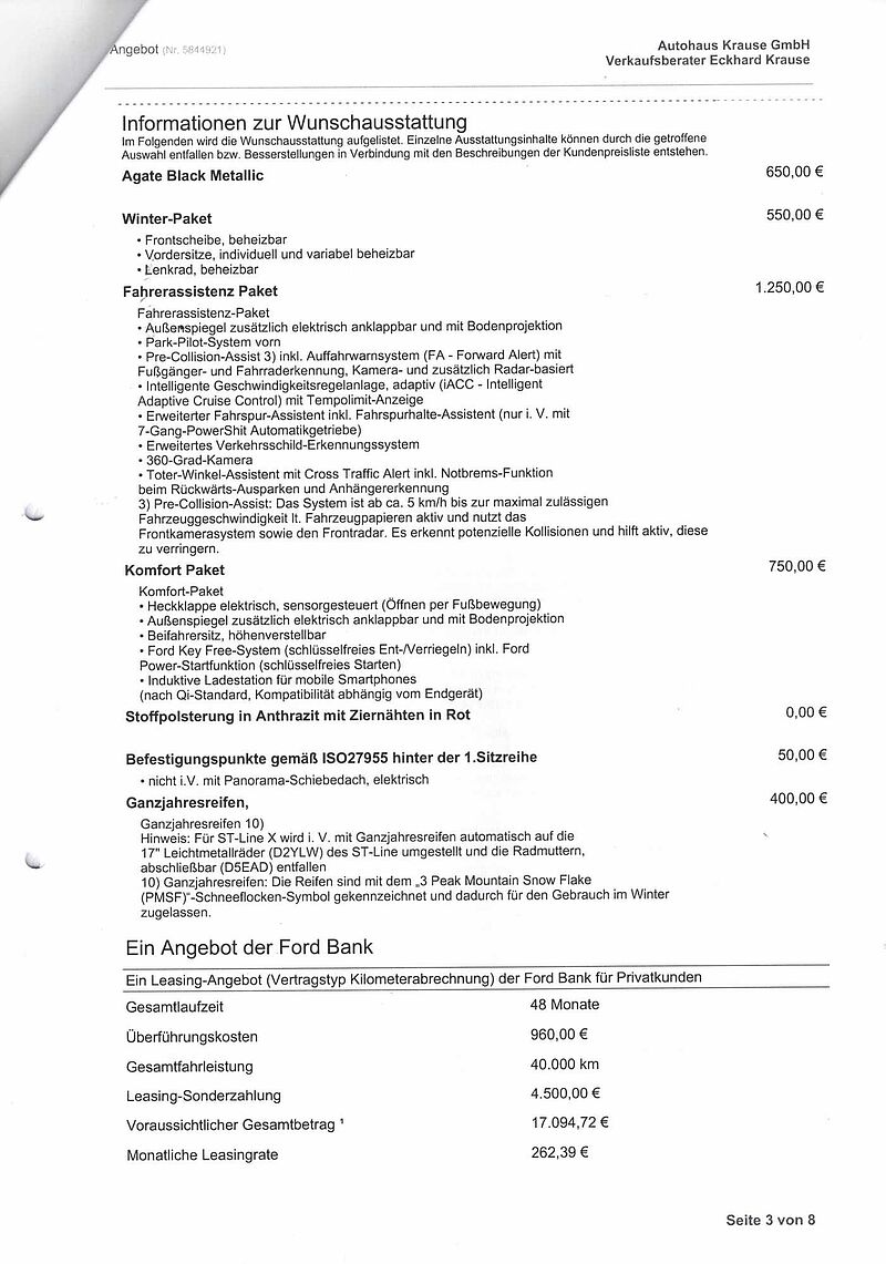 Ford Puma Hybrid ST-Line Automatic