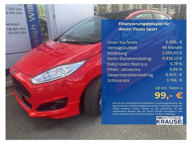 Ford Fiesta Sport 103kw 1. Hdn. 17'LM