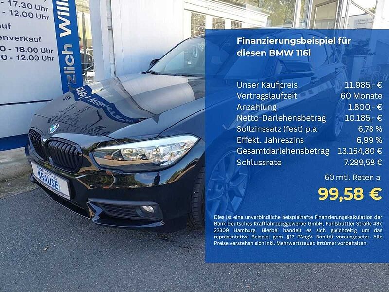 BMW 116 i Advantage 18' BBS LM