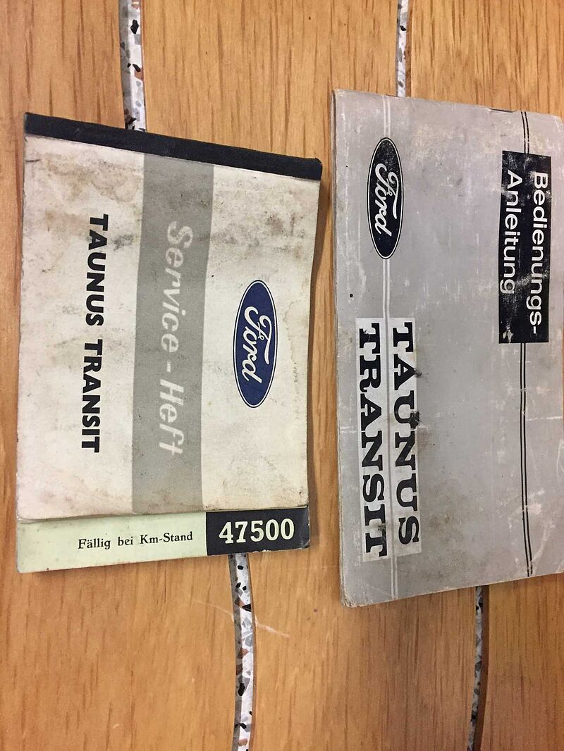 Ford Verkauft : Taunus Transit Pritsche FK 1250 / 1. Hdn ./ AHK