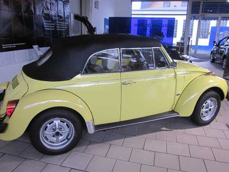 Volkswagen Verkauft : Käfer 1303 Cabrio 1979 limonengelb