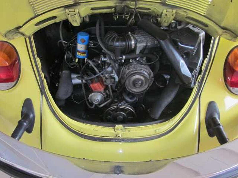 Volkswagen Verkauft : Käfer 1303 Cabrio 1979 limonengelb