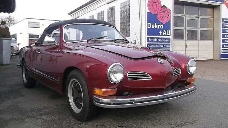 Volkswagen Verkauft : Karmann Ghia Cabrio 1972