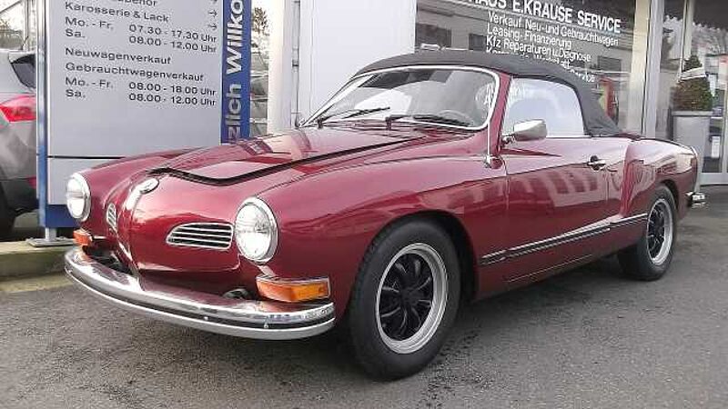 Volkswagen Verkauft : Karmann Ghia Cabrio 1972