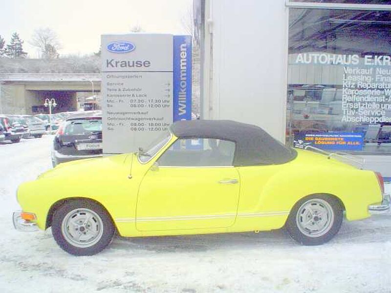 Volkswagen Verkauft : Karmann Ghia 1.6/1973 Cabrio  Klima / Rostfrei