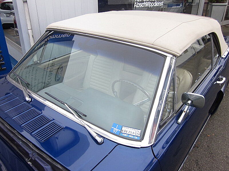 Ford Verkauft : Mustang 1966 V8 Cabrio Automatic / elektr. Verdeck / Black Plate