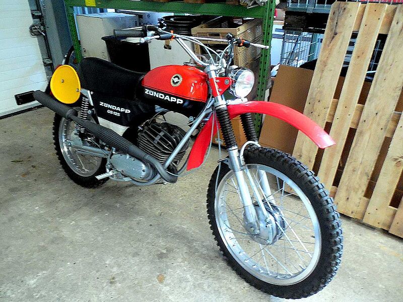 Verkauft: Zündapp GS 125 Motocross
