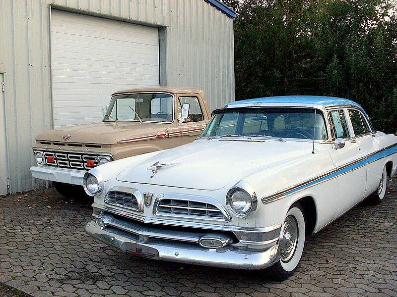 Chrysler VERKAUFT : New Yorker 1955 de Luxe 5.5 Ltr. Hemi-V8, Filmauto in 'Der Vorleser'mit Kate Winslet