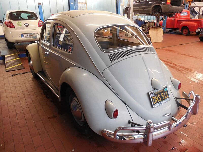 Volkswagen Verkauft : Käfer 1960 Faltdach / 1. Hdn. / Black Plate