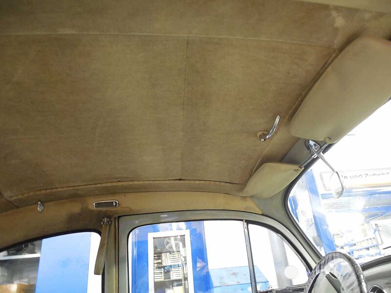 Volkswagen Verkauft : Käfer 1960 Faltdach / 1. Hdn. / Black Plate