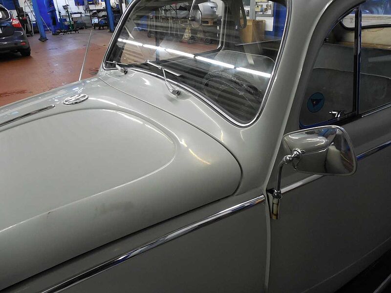 Volkswagen Verkauft : Käfer 1960 Faltdach / 1. Hdn. / Black Plate