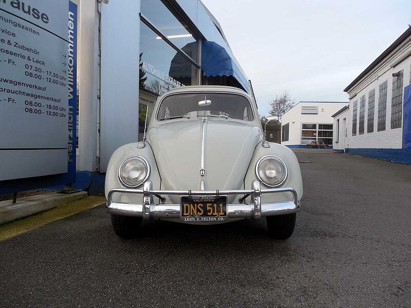 Volkswagen Verkauft : Käfer 1960 Faltdach / 1. Hdn. / Black Plate