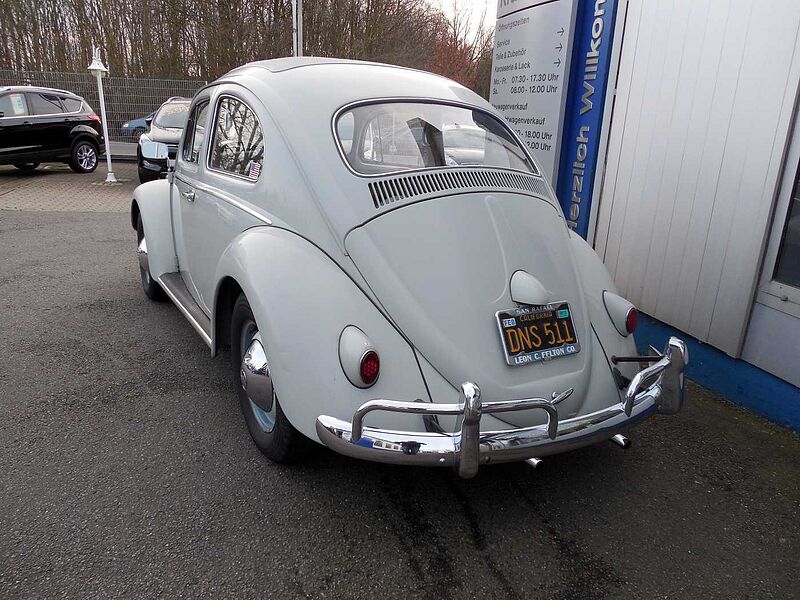 Volkswagen Verkauft : Käfer 1960 Faltdach / 1. Hdn. / Black Plate