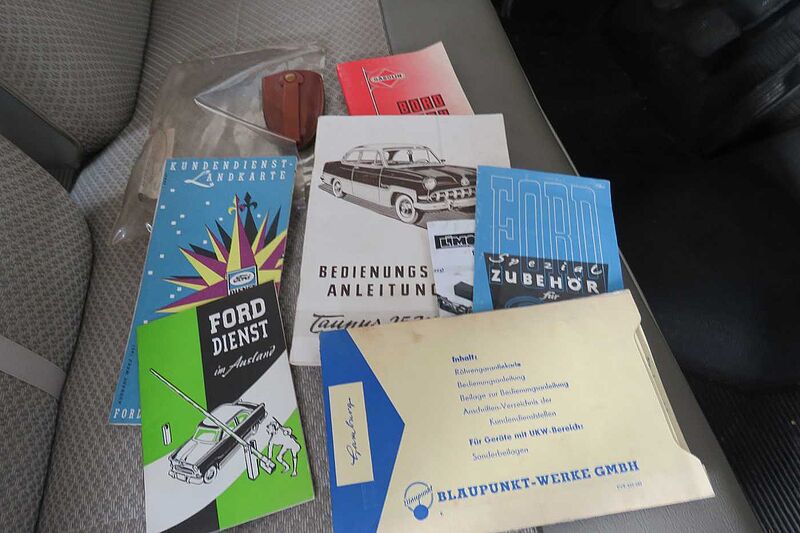 Ford Taunus 15M de Luxe 1957 2. Hdn. 29TKM Faltdach